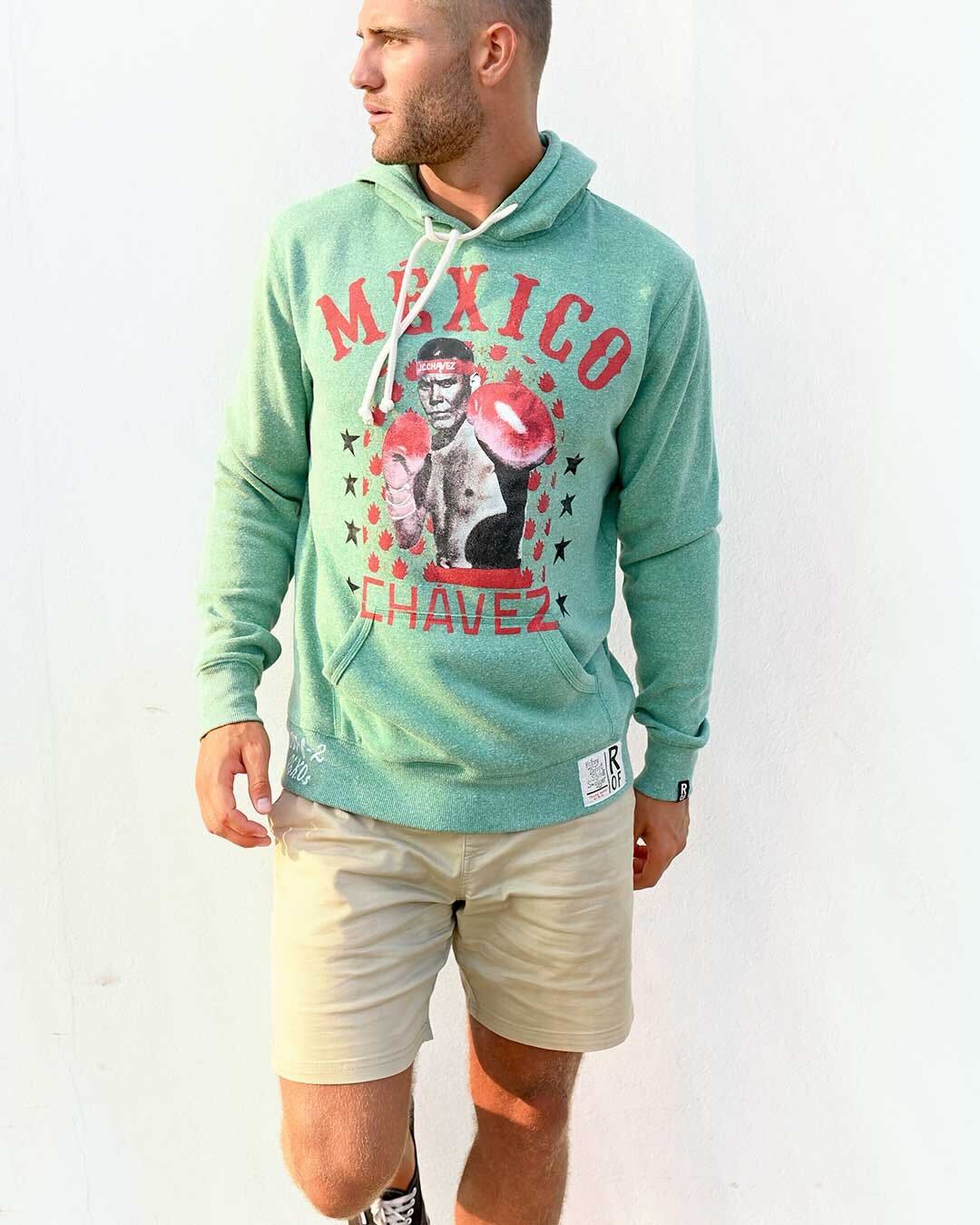 Chavez Mexico Green PO Hoody - Roots of Fight Canada