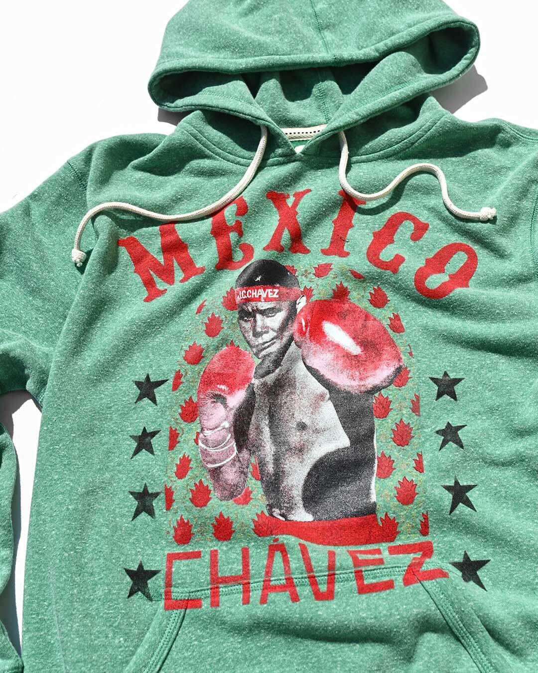Chavez Mexico Green PO Hoody - Roots of Fight Canada