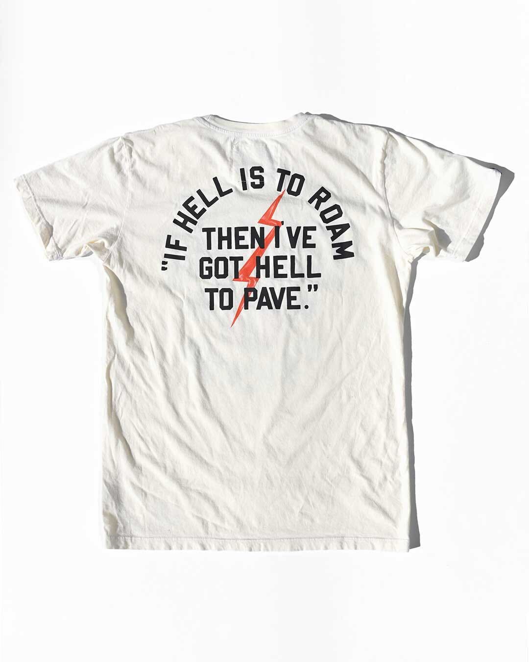 CM Punk Chicago White Tee - Roots of Fight Canada