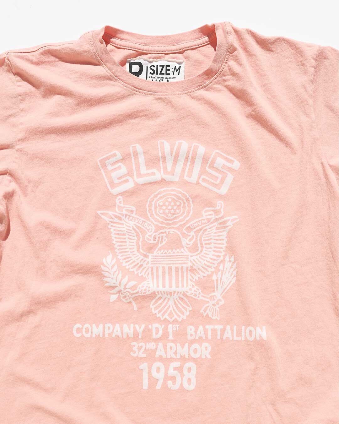 Elvis 1958 Military Coral Tee - Roots of Fight Canada