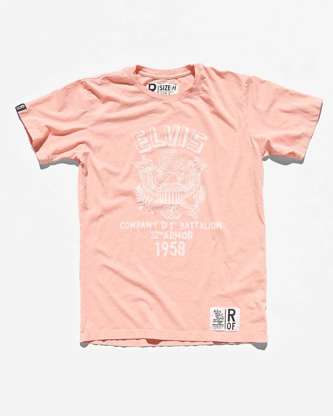 Elvis 1958 Military Coral Tee - Roots of Fight Canada