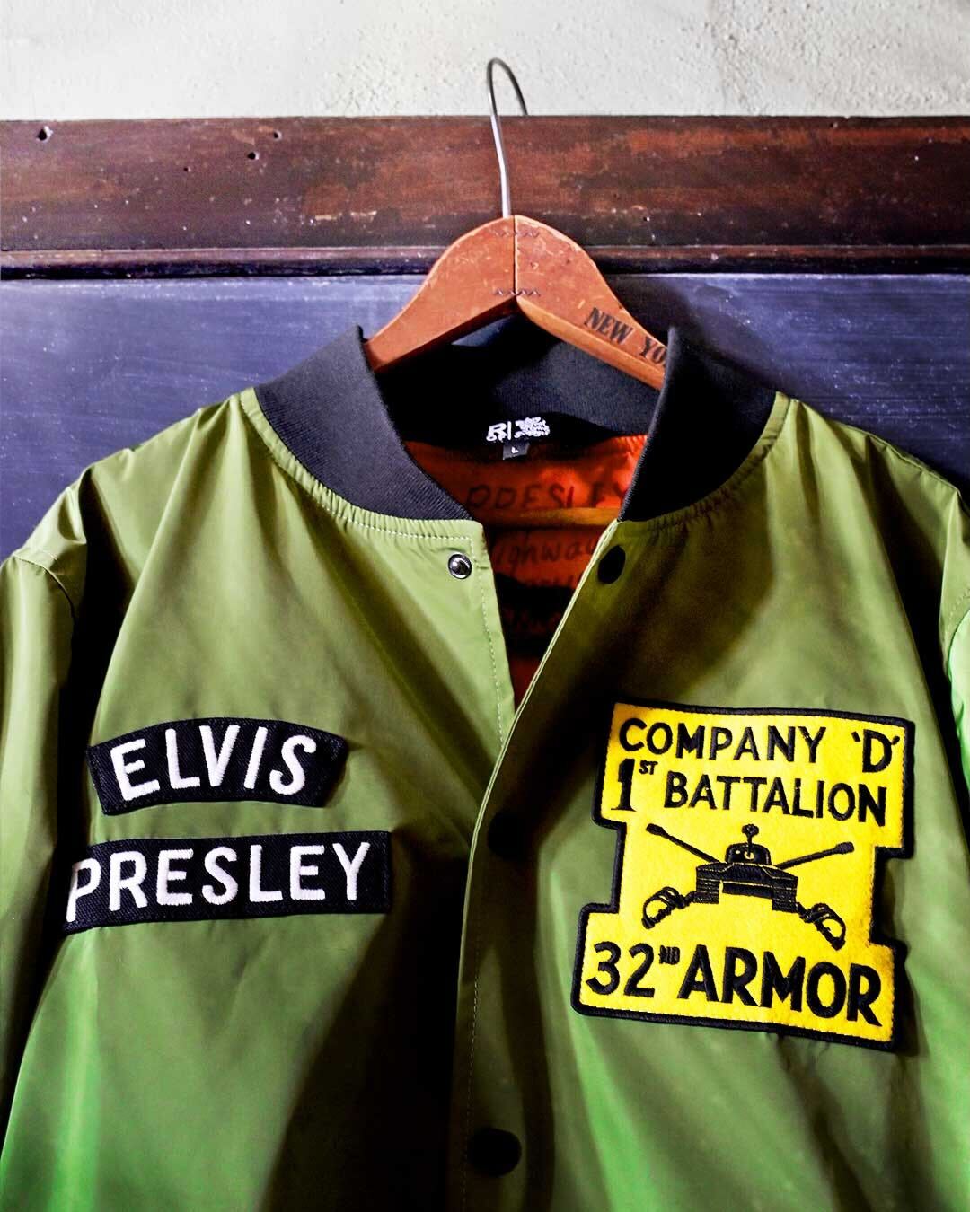 Elvis Presley Military Stadium Jacket - Roots of Fight Canada