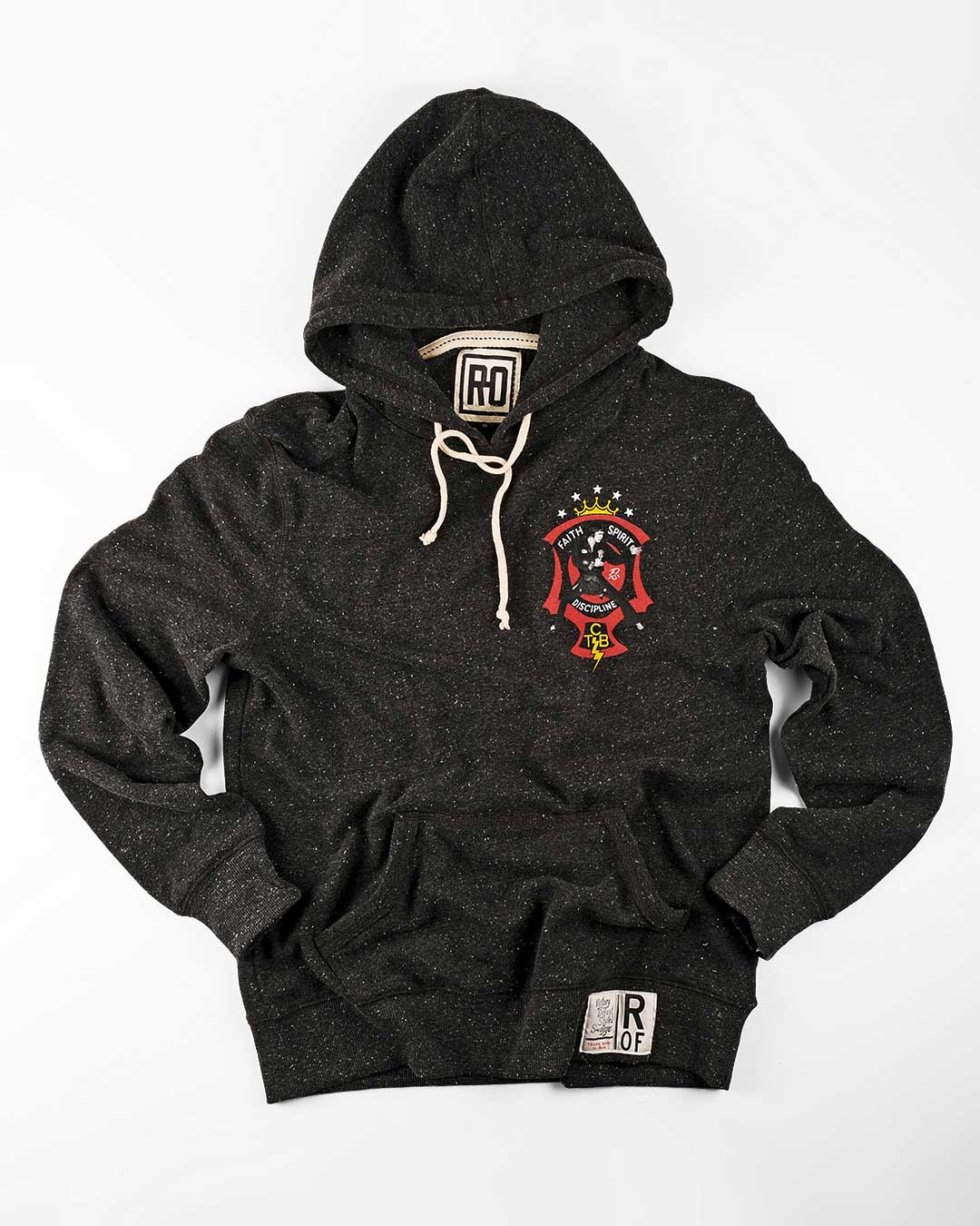 Elvis TCB Black PO Hoody - Roots of Fight Canada