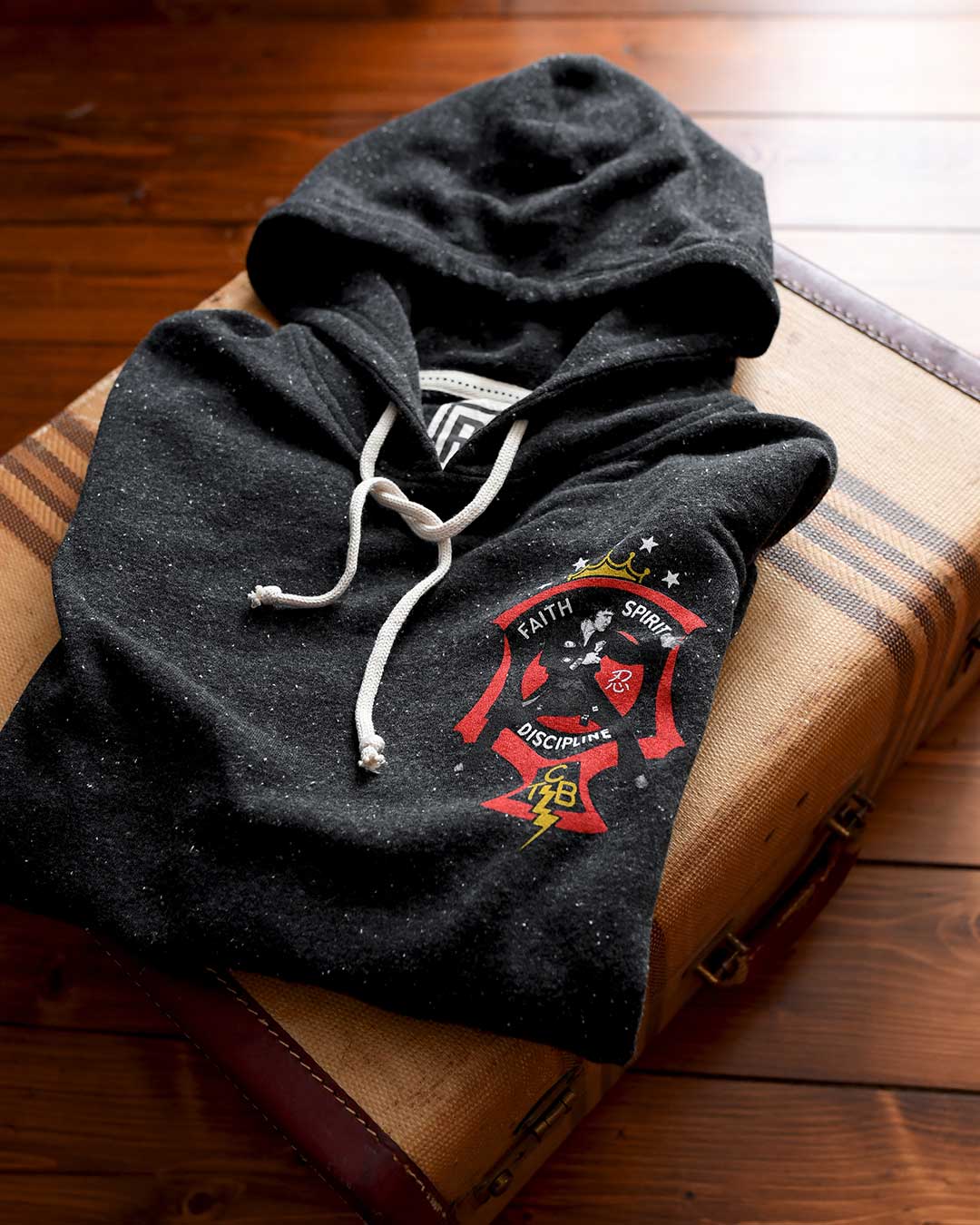 Elvis TCB Black PO Hoody - Roots of Fight Canada