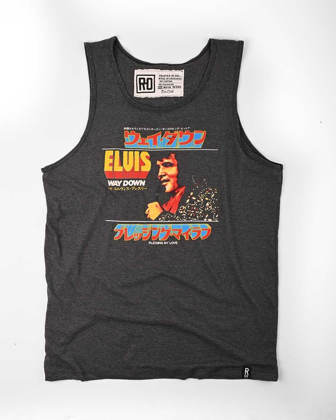 Elvis Way Down Black Tank - Roots of Fight Canada