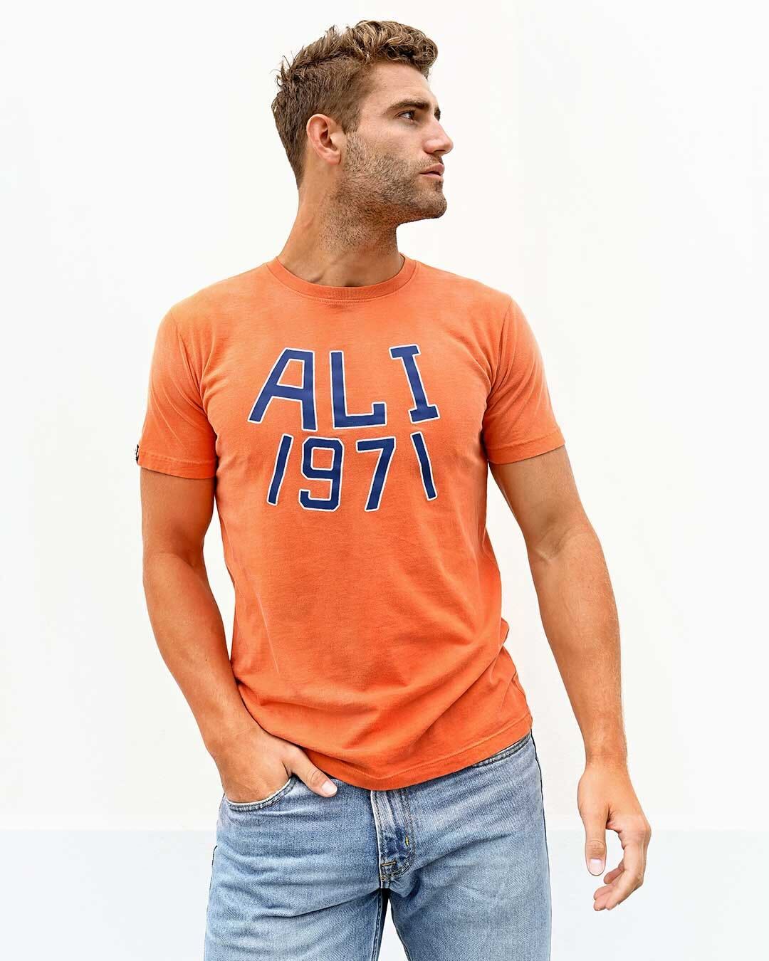 FOTC - Ali 1971 Orange Tee - Roots of Fight Canada