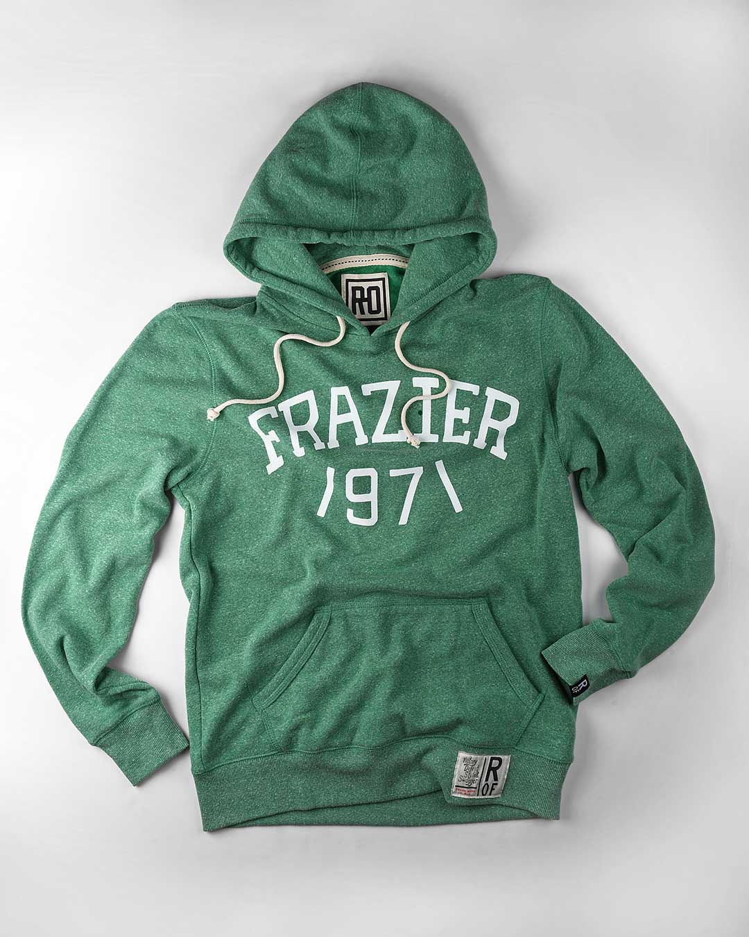 FOTC - Frazier 1971 MSG Green Hoody - Roots of Fight Canada