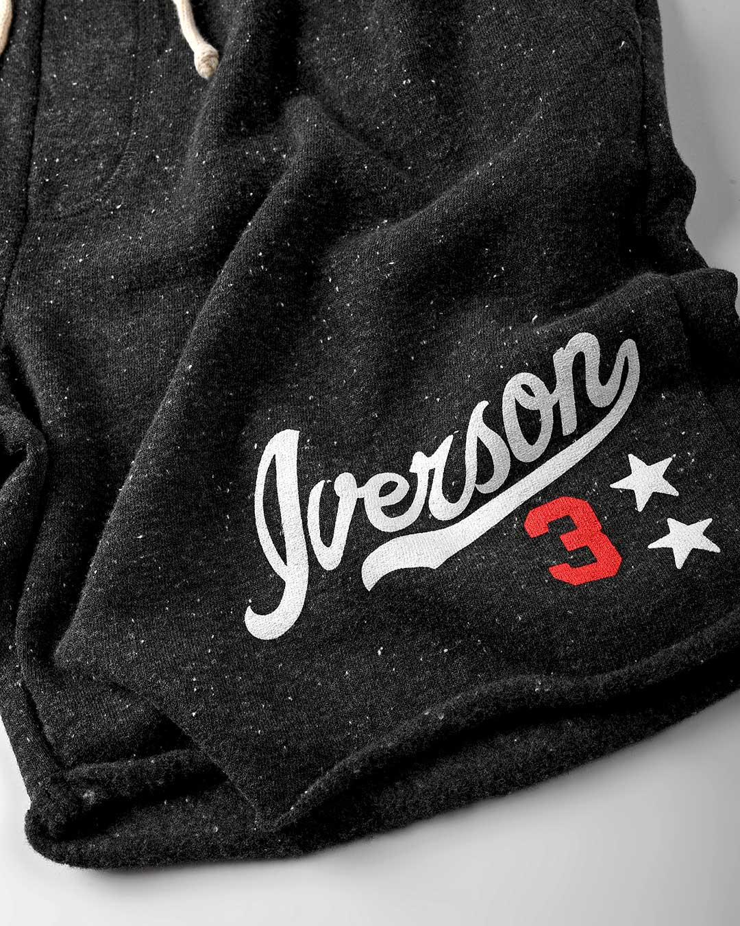Iverson #3 Black Shorts - Roots of Fight