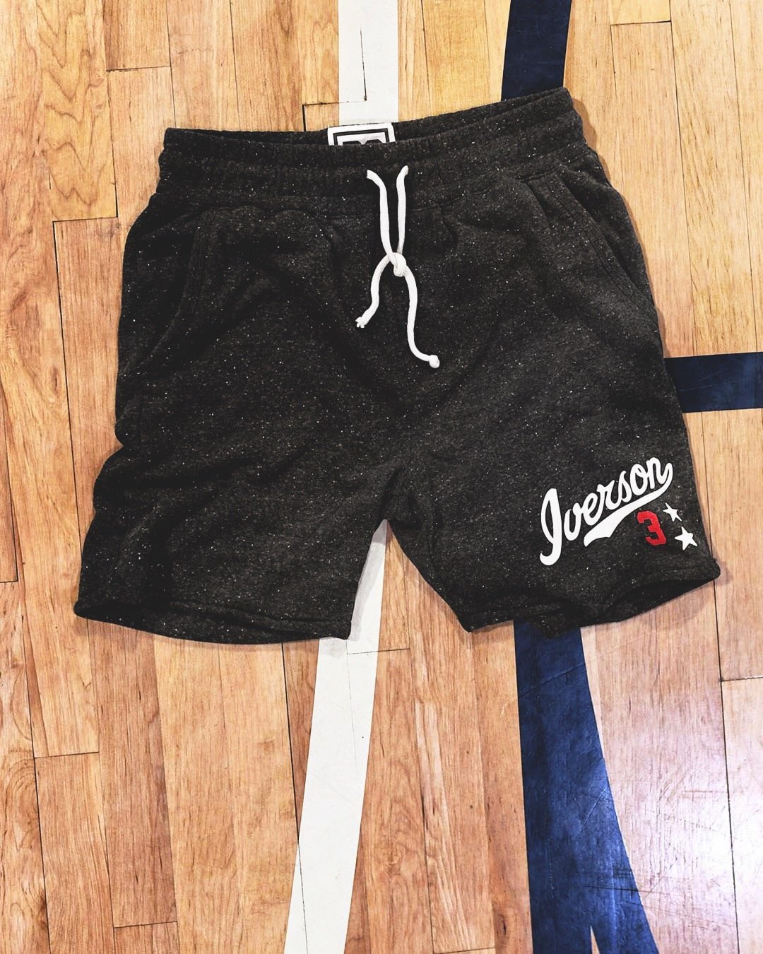 Iverson #3 Black Shorts - Roots of Fight