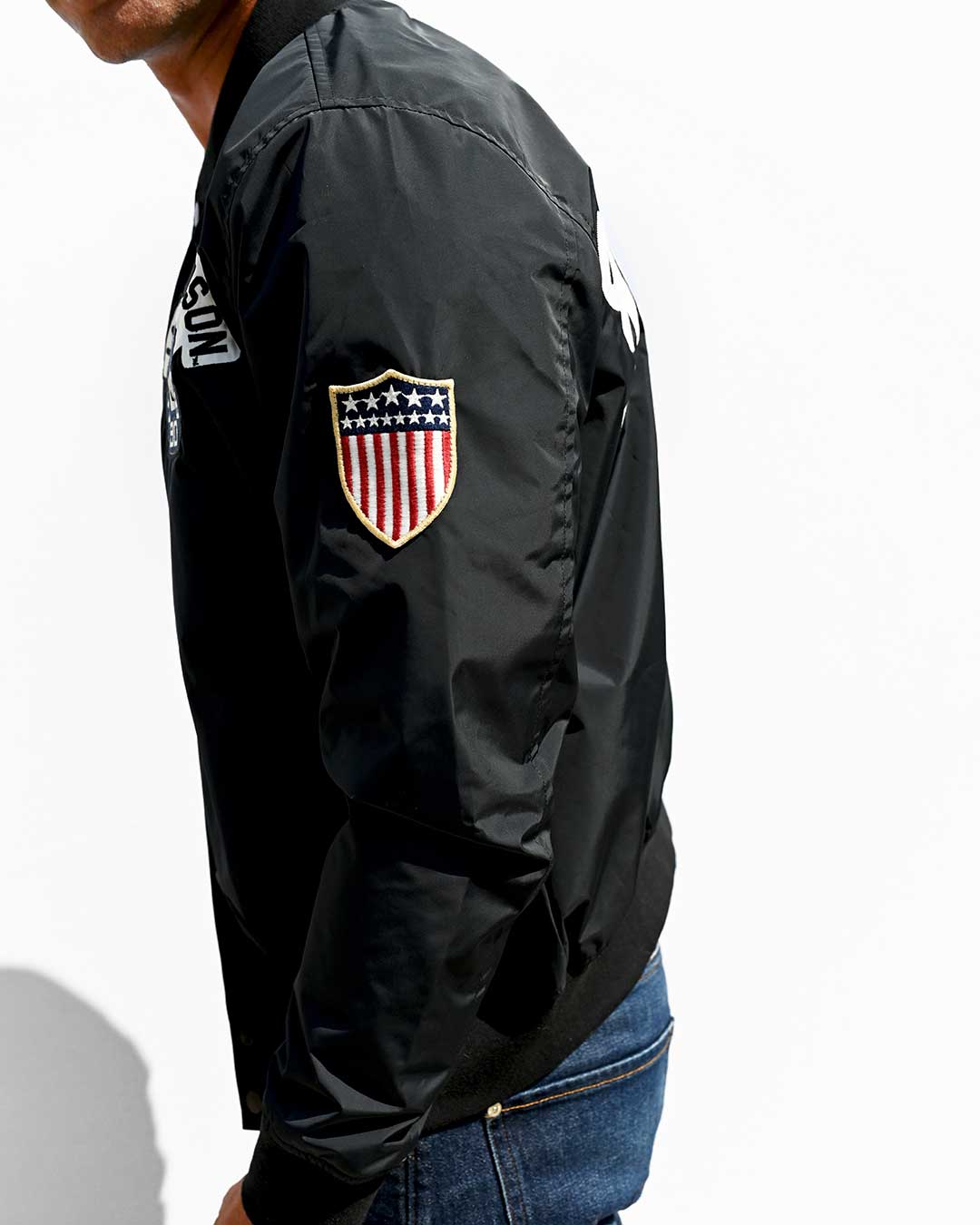 Jack &#39;Galveston Giant&#39; Johnson Stadium Jacket - Roots of Fight Canada