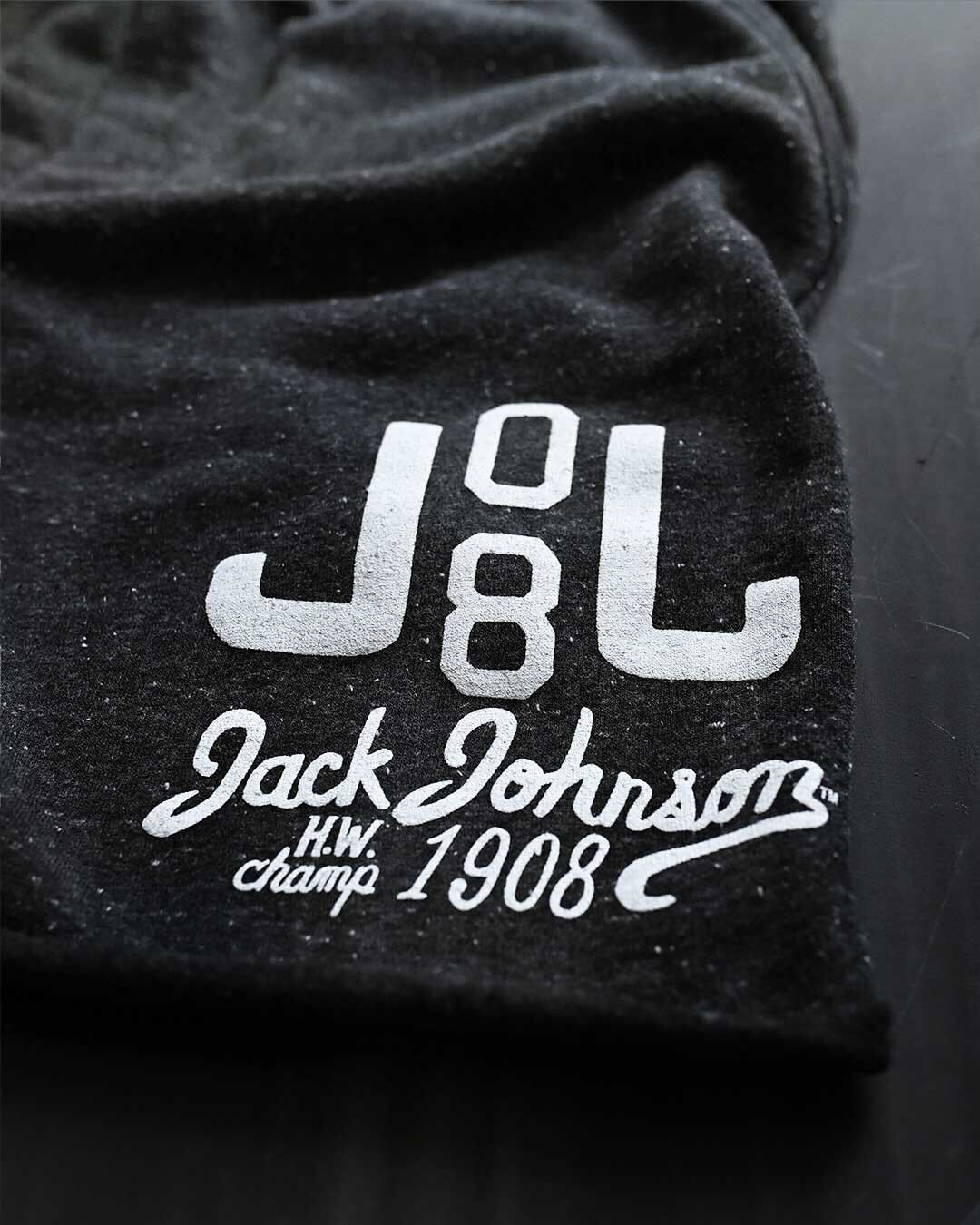 Jack Johnson 1908 Champ Black Shorts - Roots of Fight Canada
