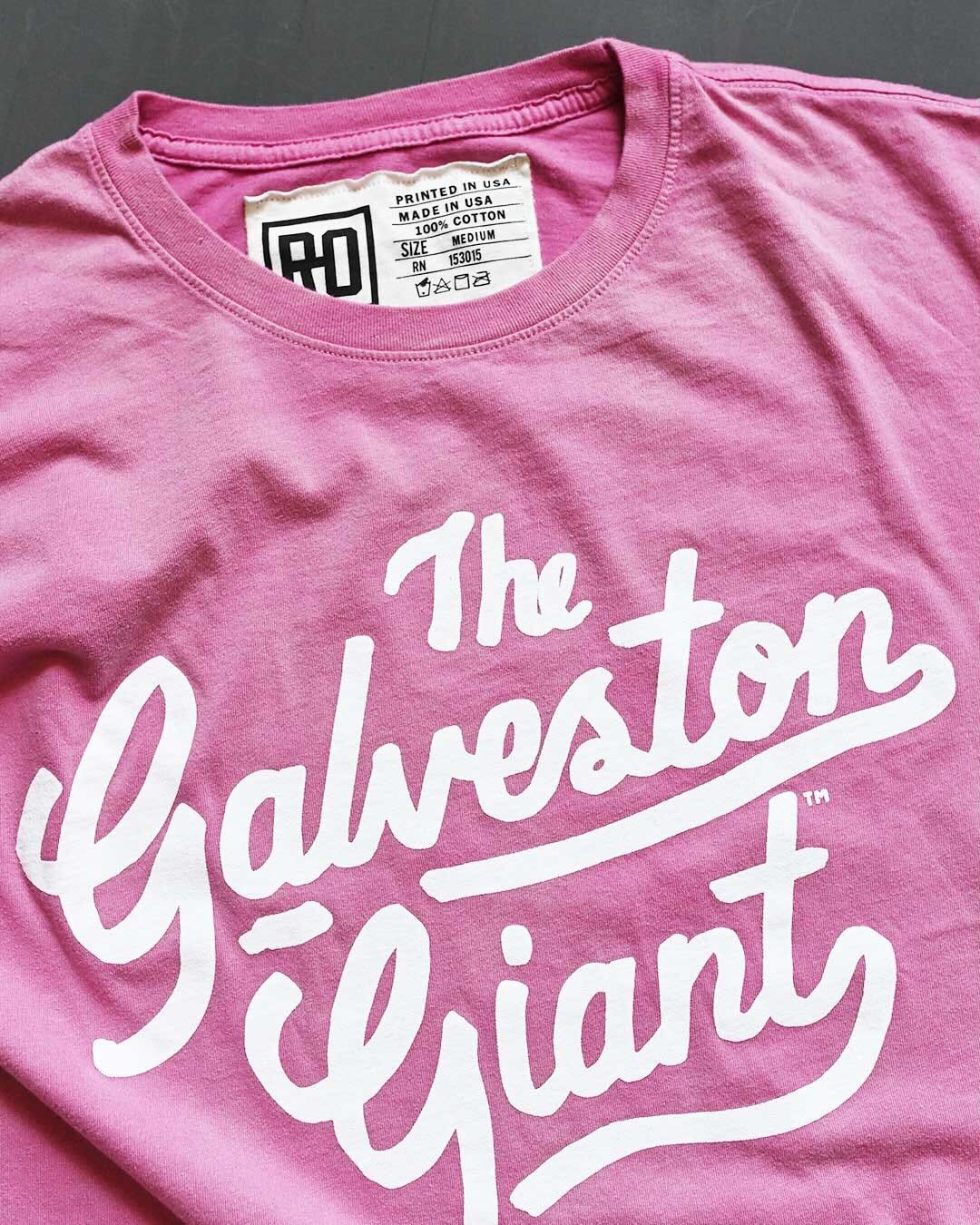 Jack Johnson Galveston Giant Pink Tee - Roots of Fight Canada