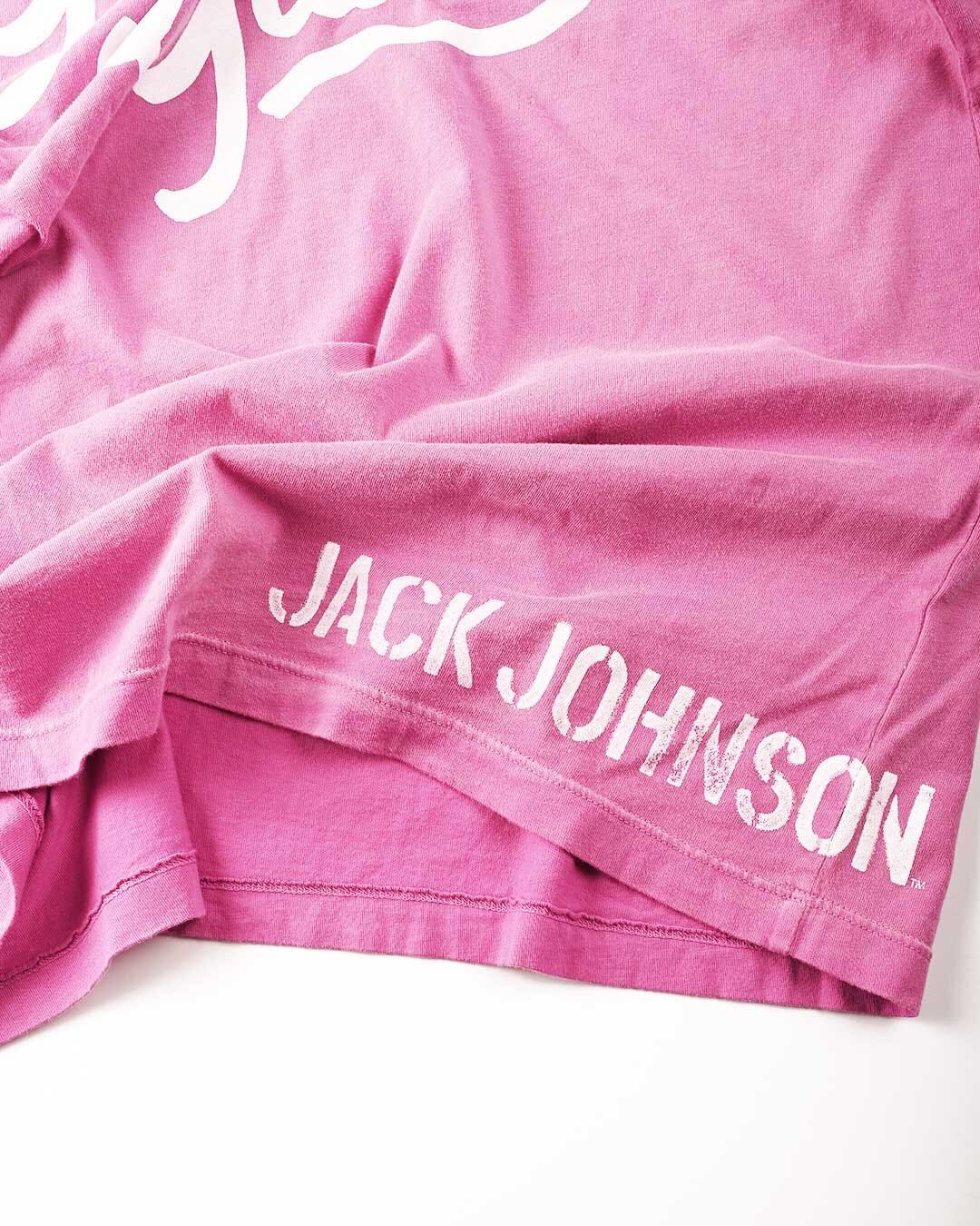 Jack Johnson Galveston Giant Pink Tee - Roots of Fight Canada