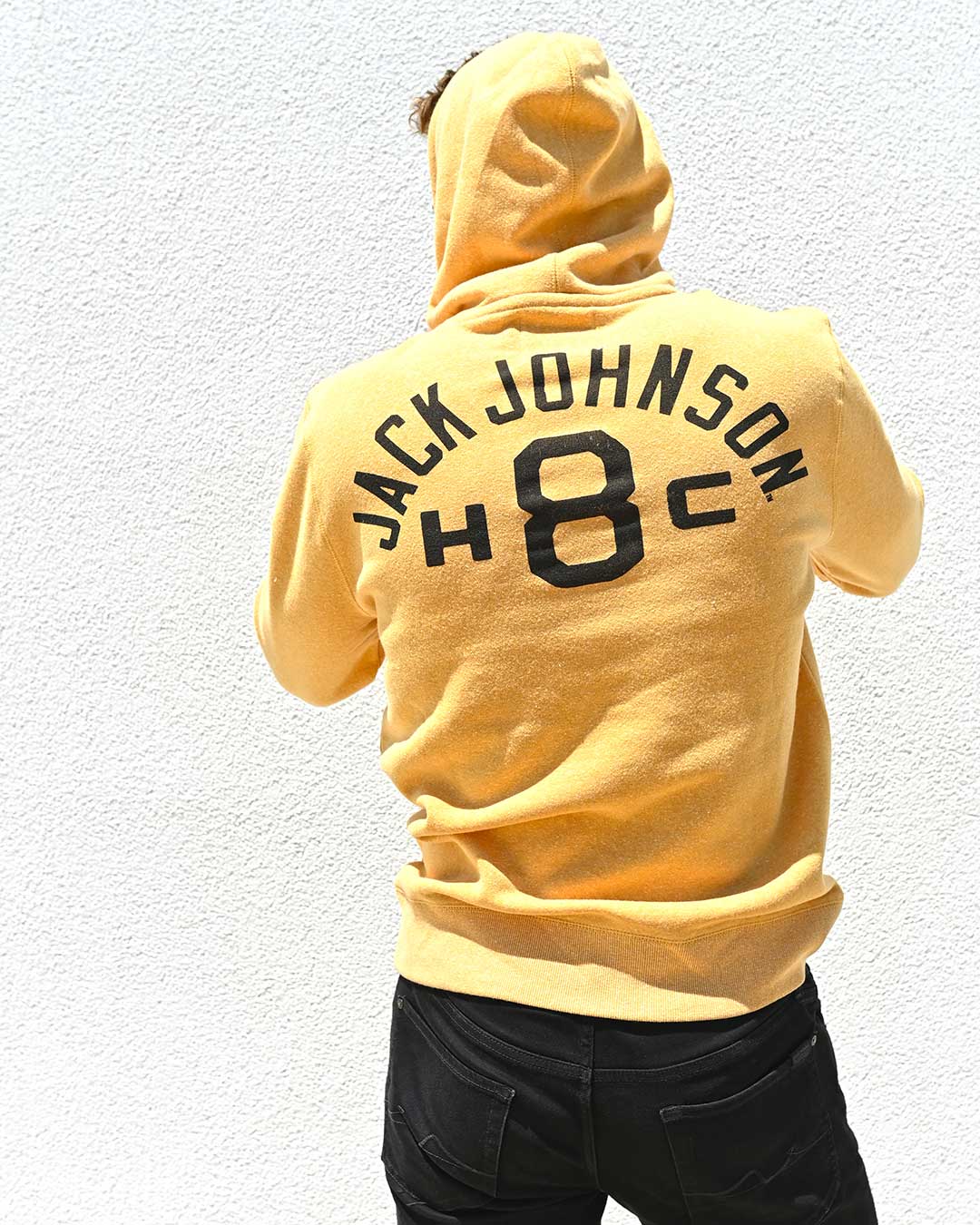 Jack Johnson Gold Pullover Hoody - Roots of Fight Canada