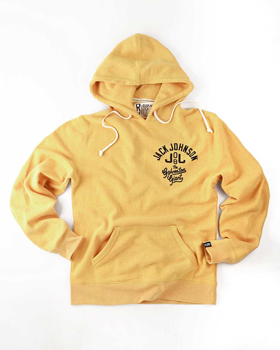 Jack Johnson Gold Pullover Hoody - Roots of Fight Canada