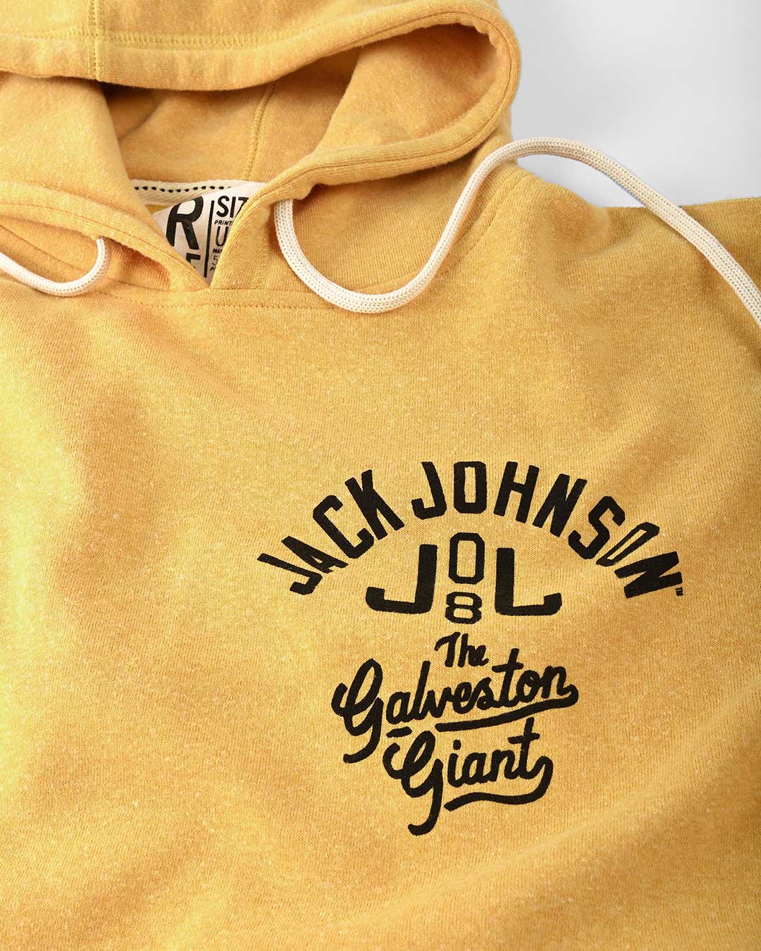 Jack Johnson Gold Pullover Hoody - Roots of Fight Canada