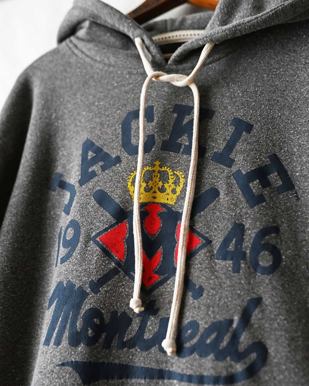 Jackie Robinson Montreal &#39;46 Grey Hoody - Roots of Fight Canada
