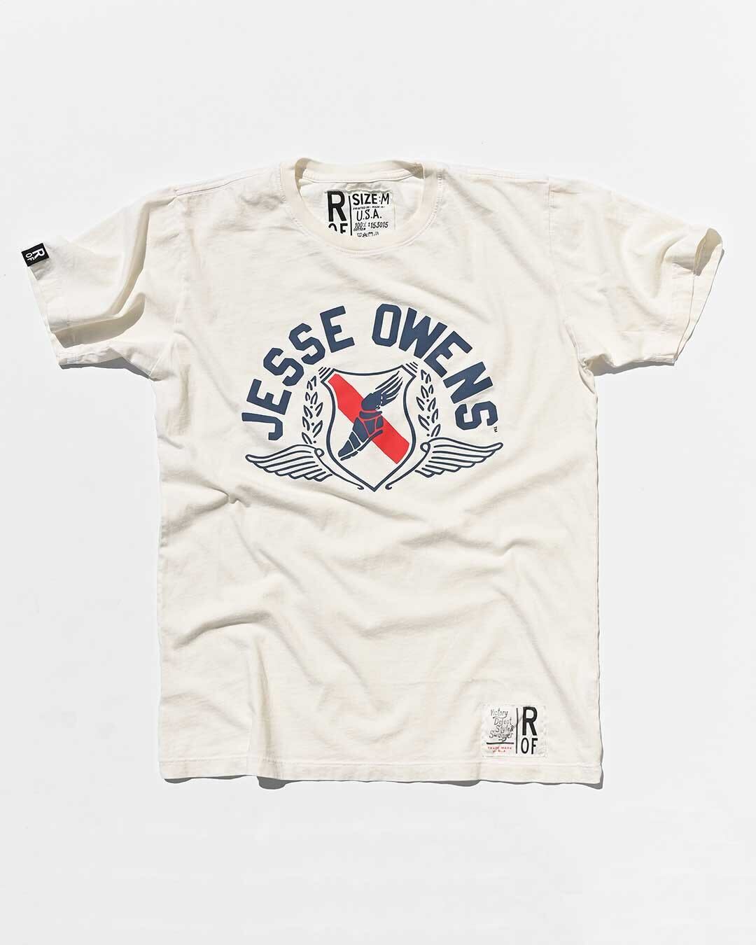 Jesse Owens Legacy White Tee - Roots of Fight Canada