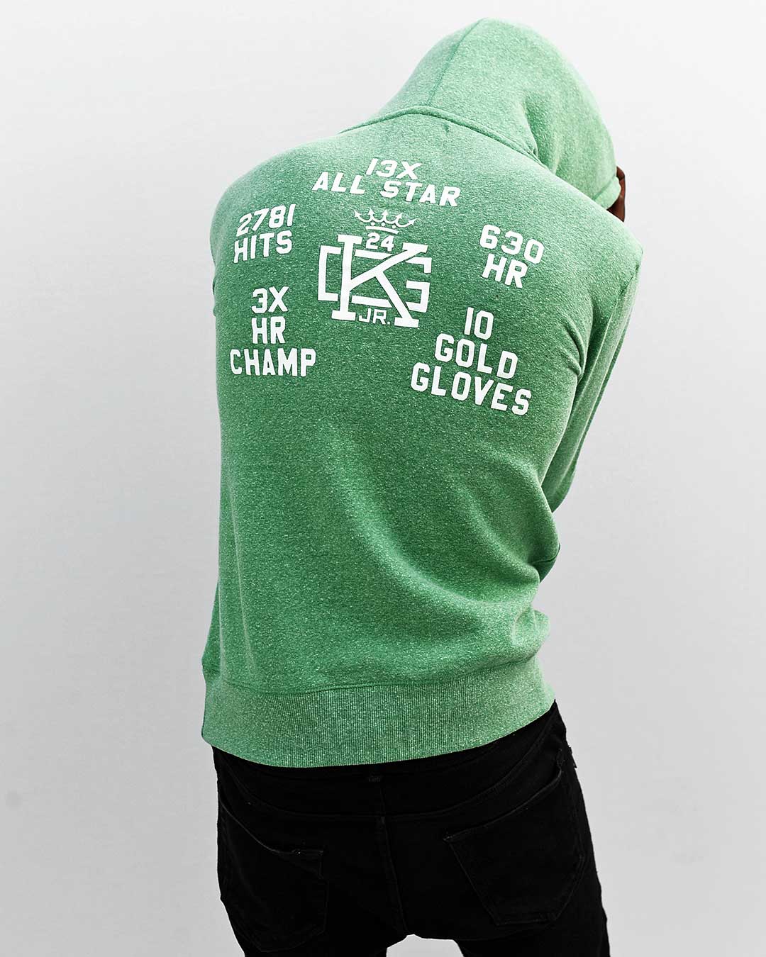 Ken Griffey Jr. 13x All Star Green PO Hoody - Roots of Fight Canada