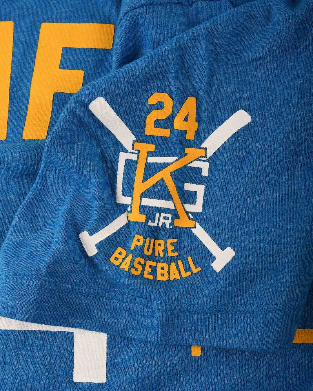 Ken Griffey Jr. &quot;Fun Playing&quot; Quote Blue Tee - Roots of Fight Canada