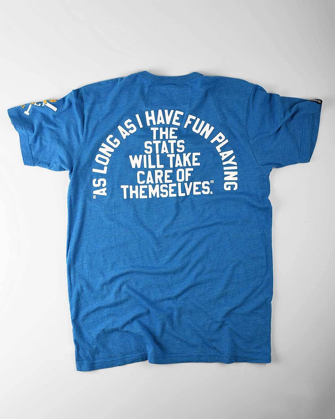 Ken Griffey Jr. "Fun Playing" Quote Blue Tee - Roots of Fight Canada