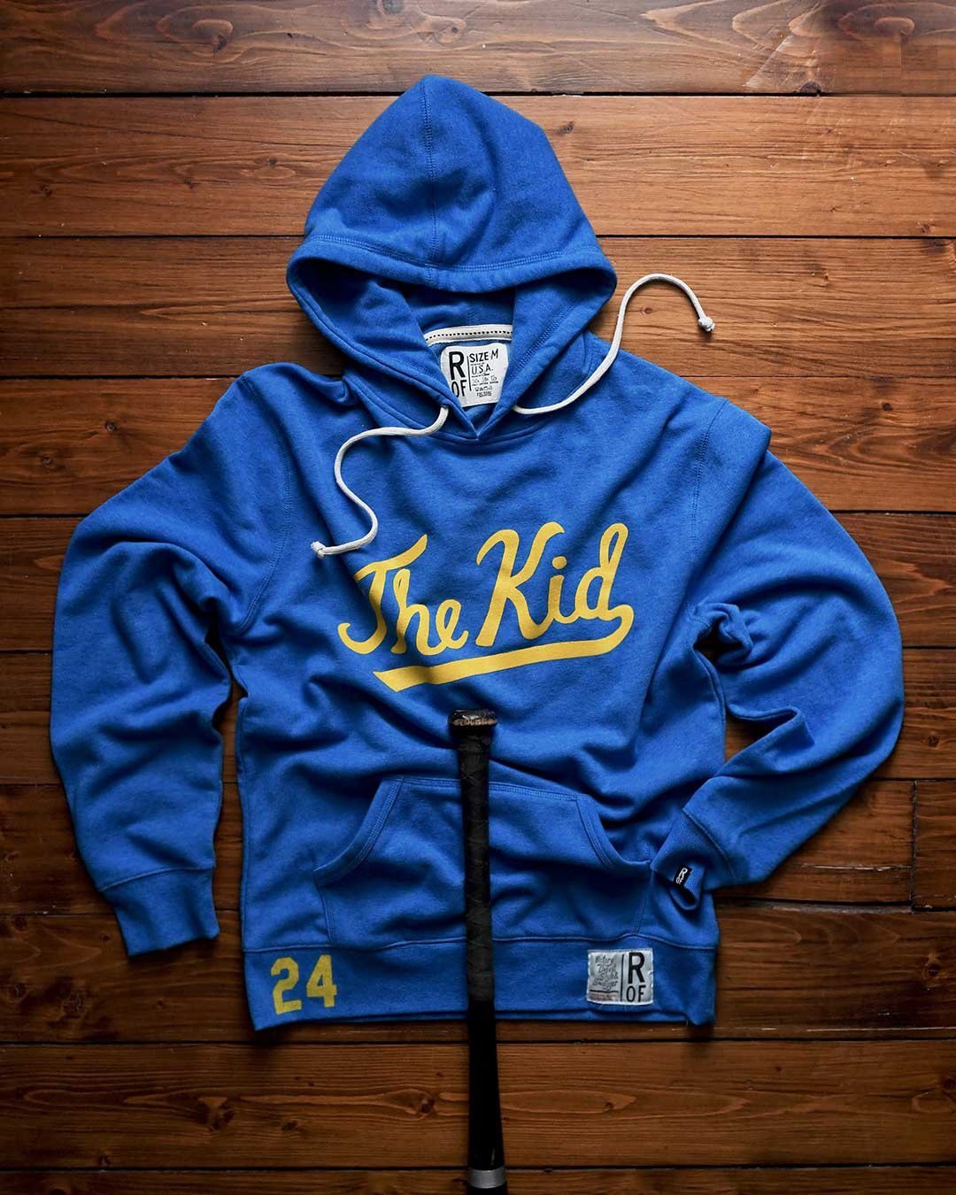 Ken Griffey Jr. &#39;The Kid&#39; Blue PO Hoody - Roots of Fight Canada