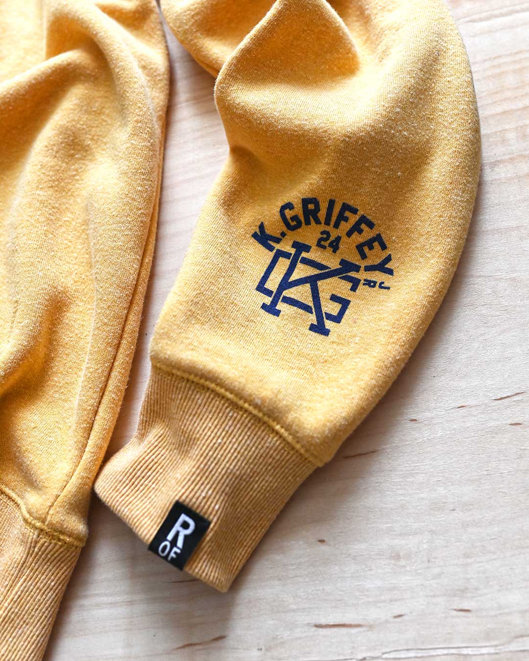 Ken Griffey Jr. 'The Kid' Yellow PO Hoody - Roots of Fight Canada