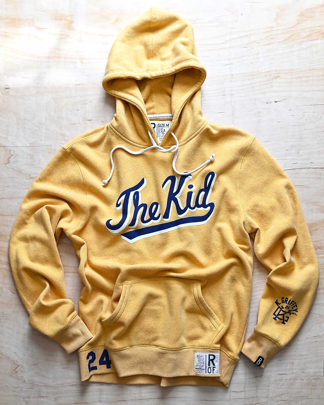 Ken Griffey Jr. 'The Kid' Yellow PO Hoody - Roots of Fight Canada
