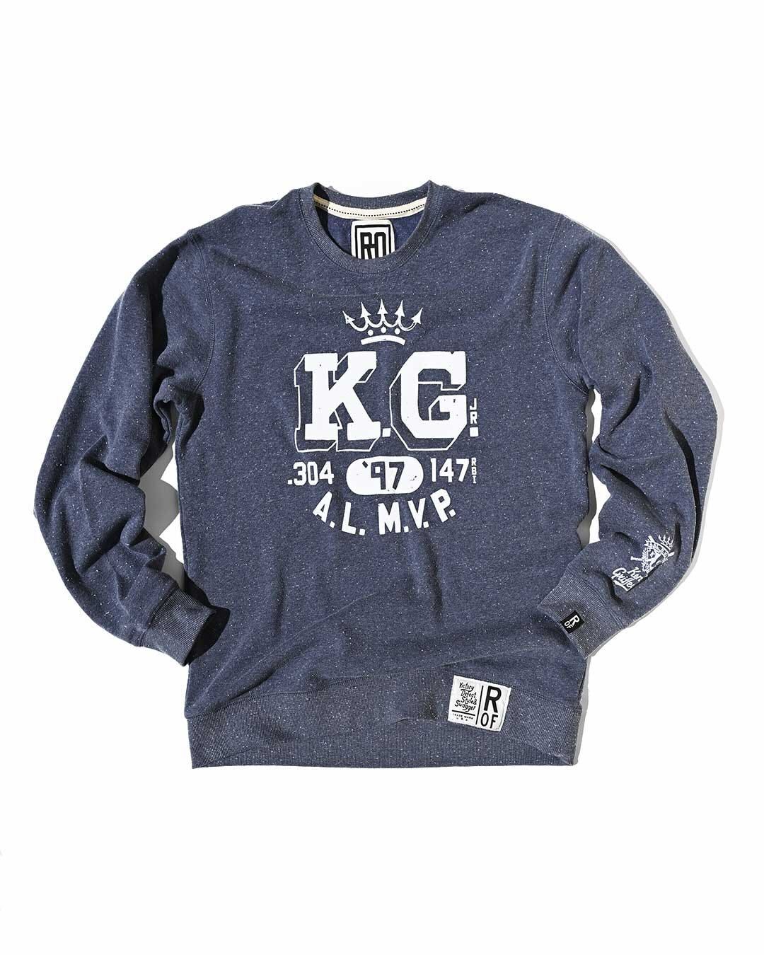 Ken Griffey MVP Navy Sweatshirt - Roots of Fight Canada