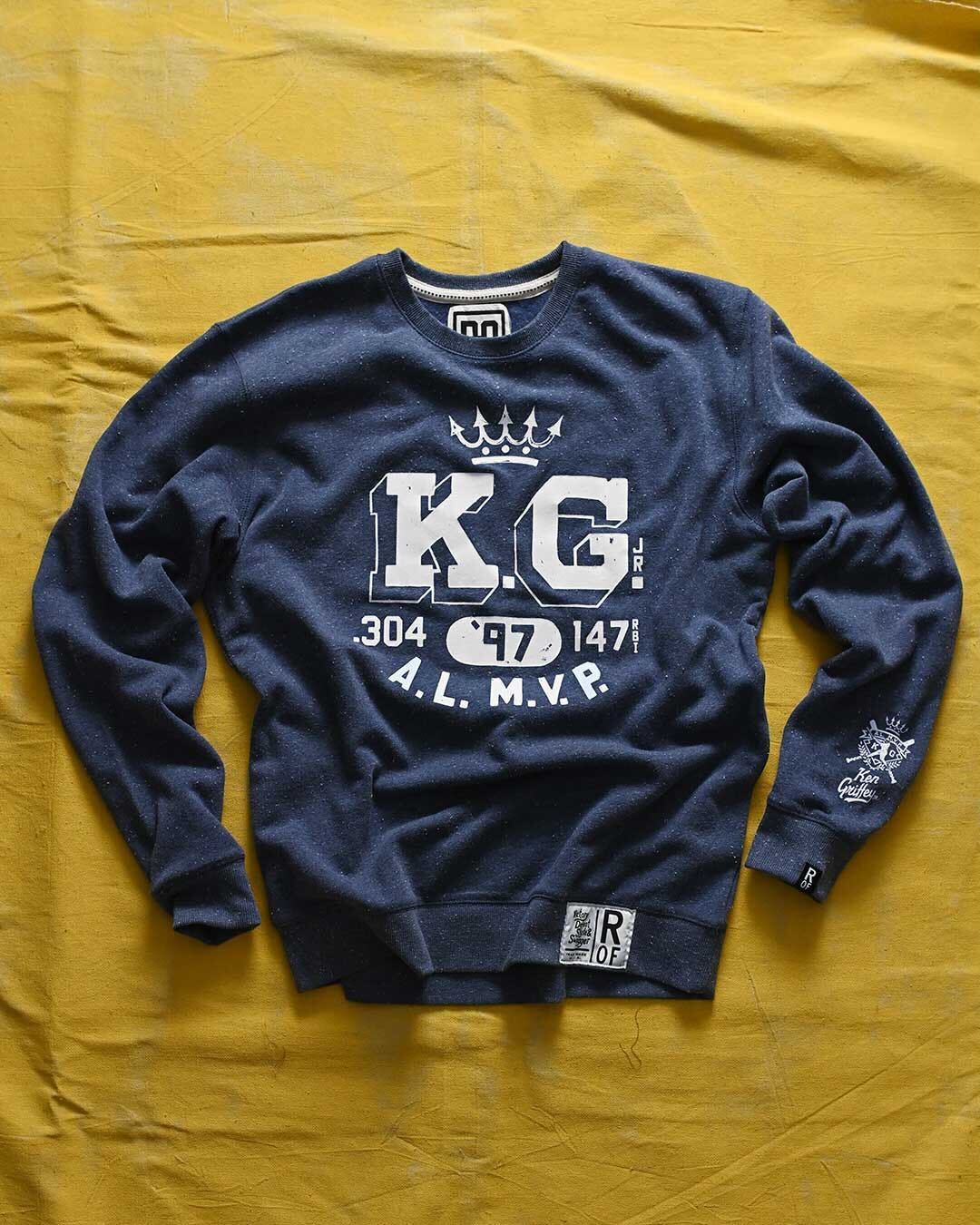 Ken Griffey MVP Navy Sweatshirt - Roots of Fight Canada