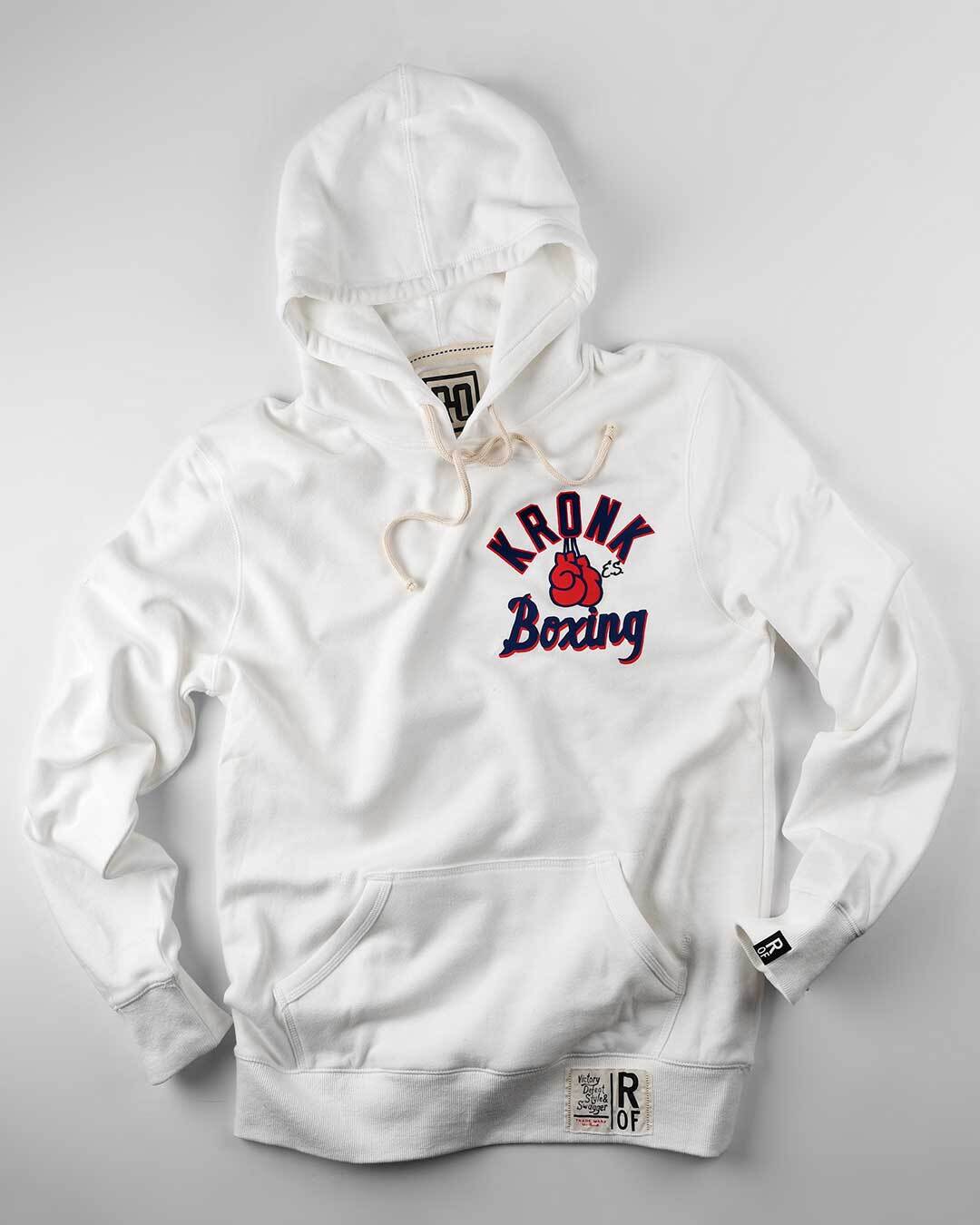 Kronk &#39;Pain &amp; Fame&#39; Ivory PO Hoody - Roots of Fight Canada