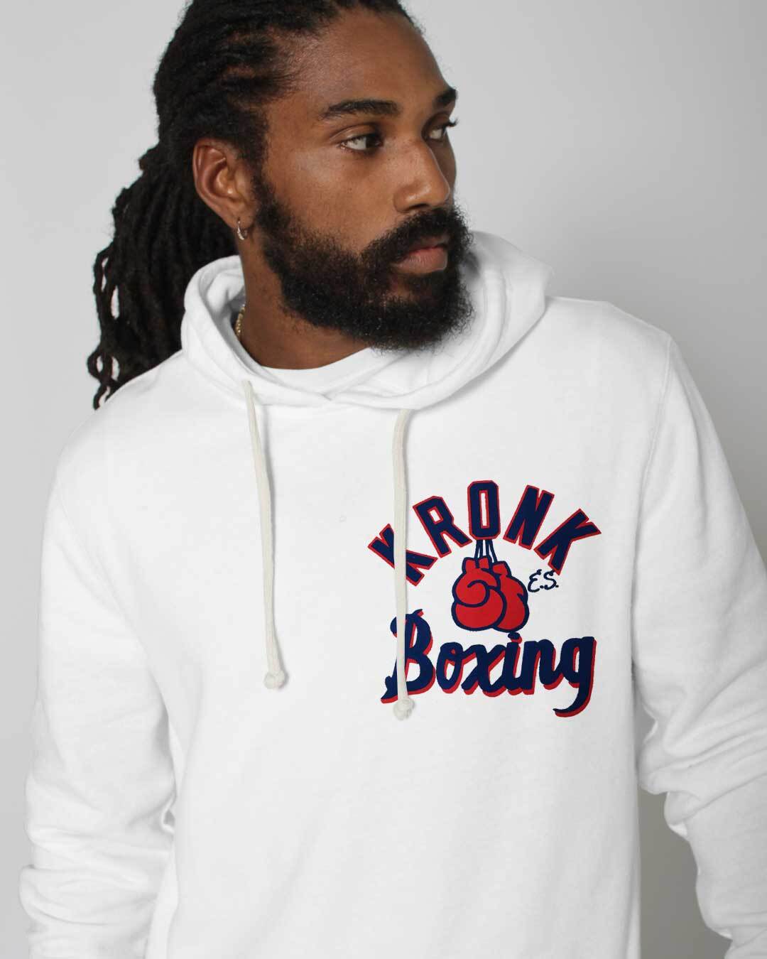 Kronk &#39;Pain &amp; Fame&#39; Ivory PO Hoody - Roots of Fight Canada