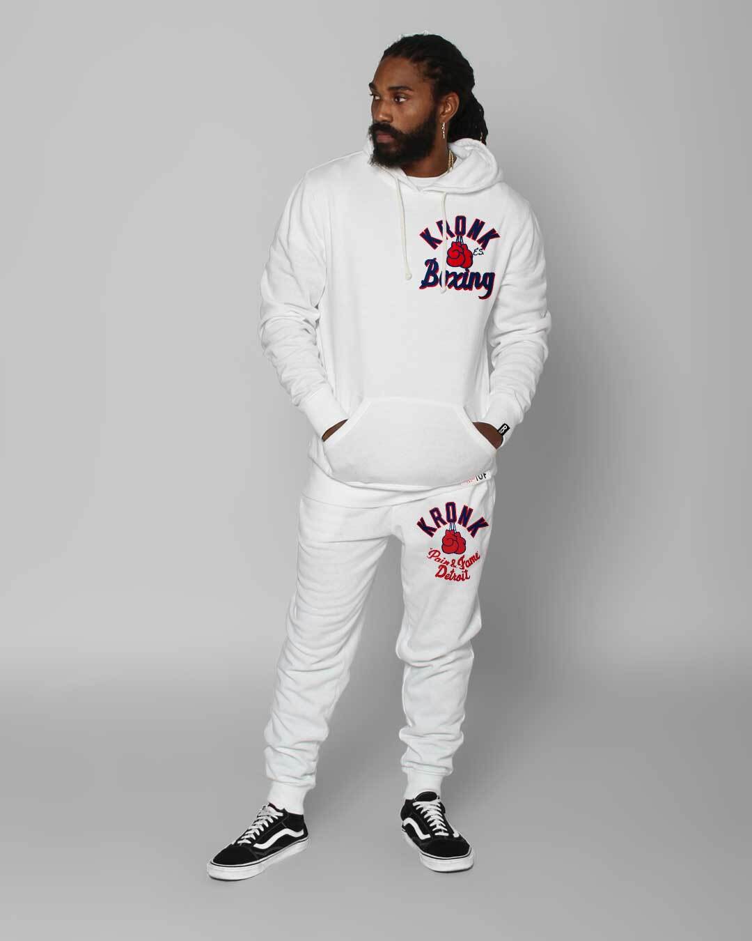 Kronk 'Pain & Fame' Ivory PO Hoody - Roots of Fight Canada