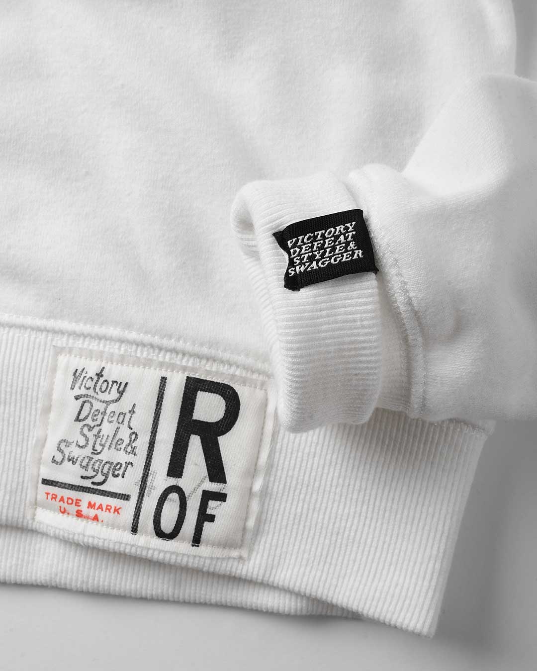 Kronk &#39;Pain &amp; Fame&#39; Ivory Sweatshirt - Roots of Fight Canada