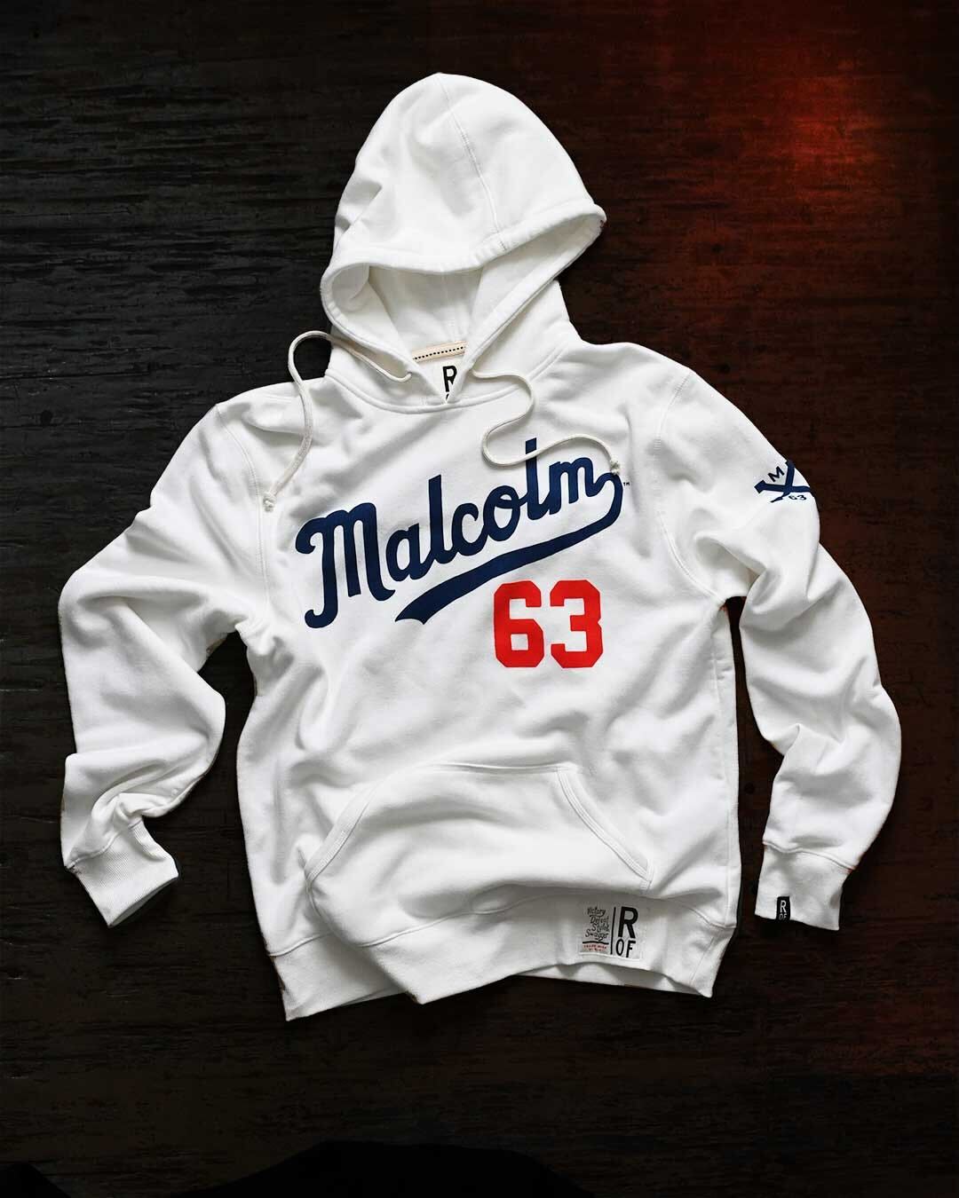 Malcolm X &#39;63 Ivory Hoody - Roots of Fight Canada