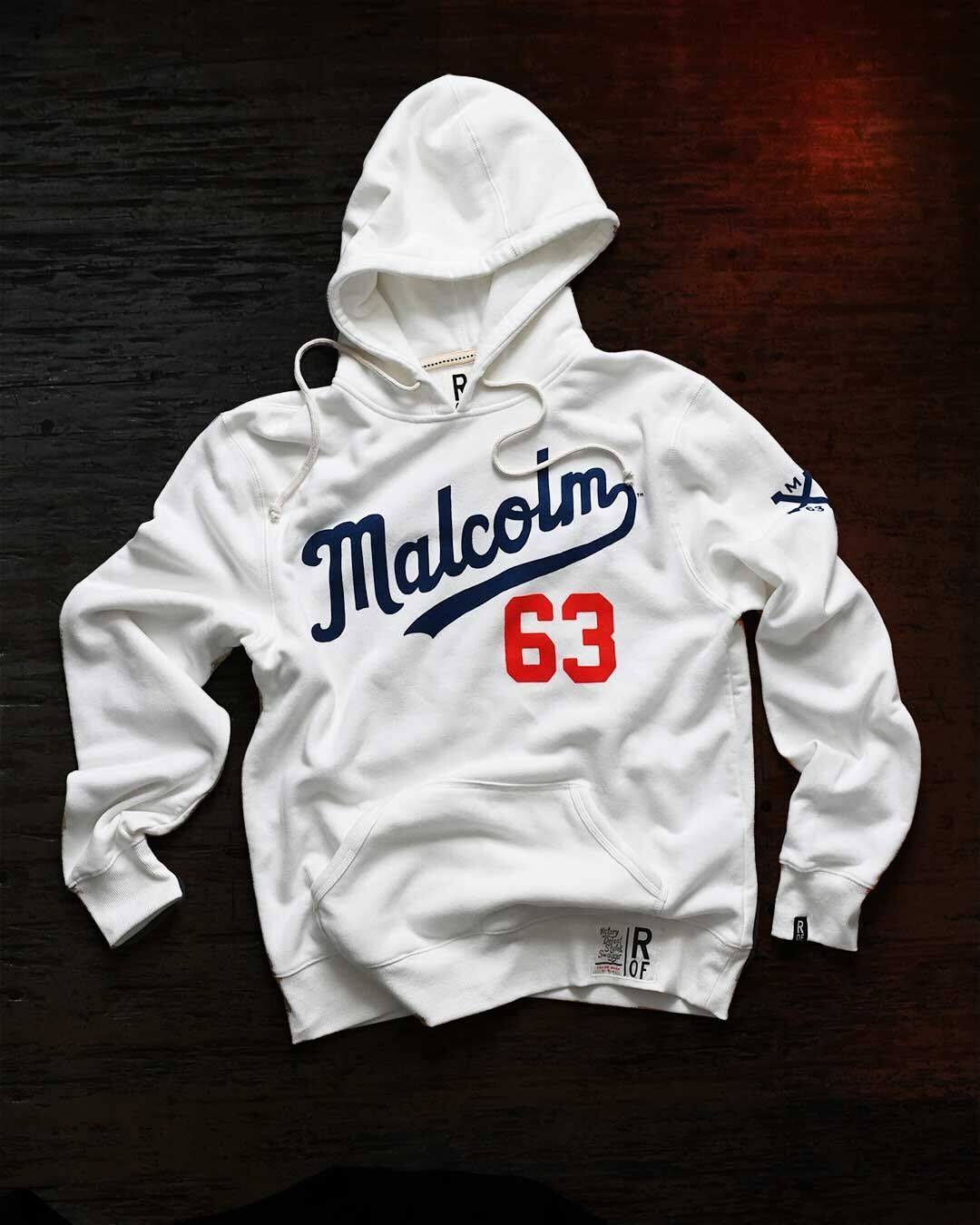 Malcolm X '63 Ivory Hoody - Roots of Fight Canada