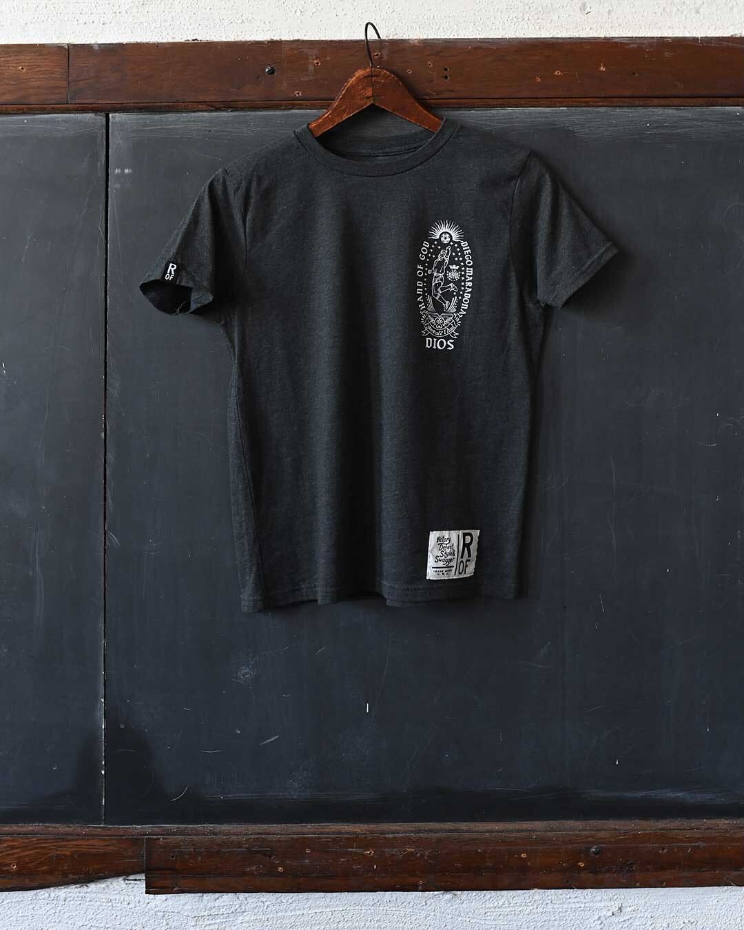 Maradona Hand of God Black Kid&#39;s Tee - Roots of Fight Canada