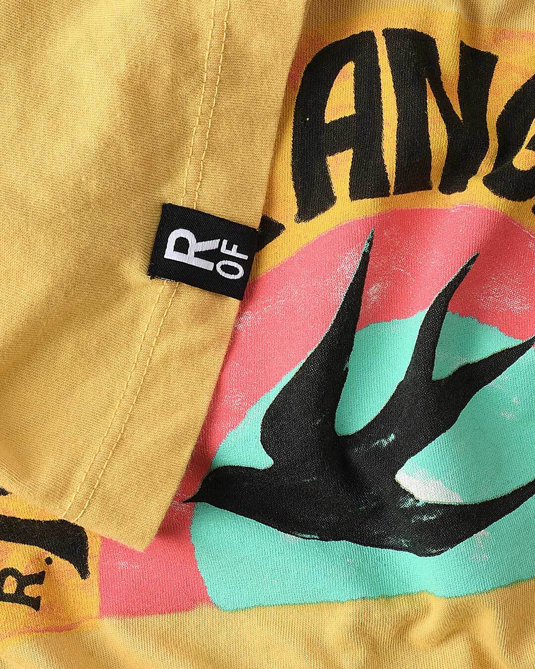 Maya Angelou And Still I Rise Yellow Tee - Roots of Fight