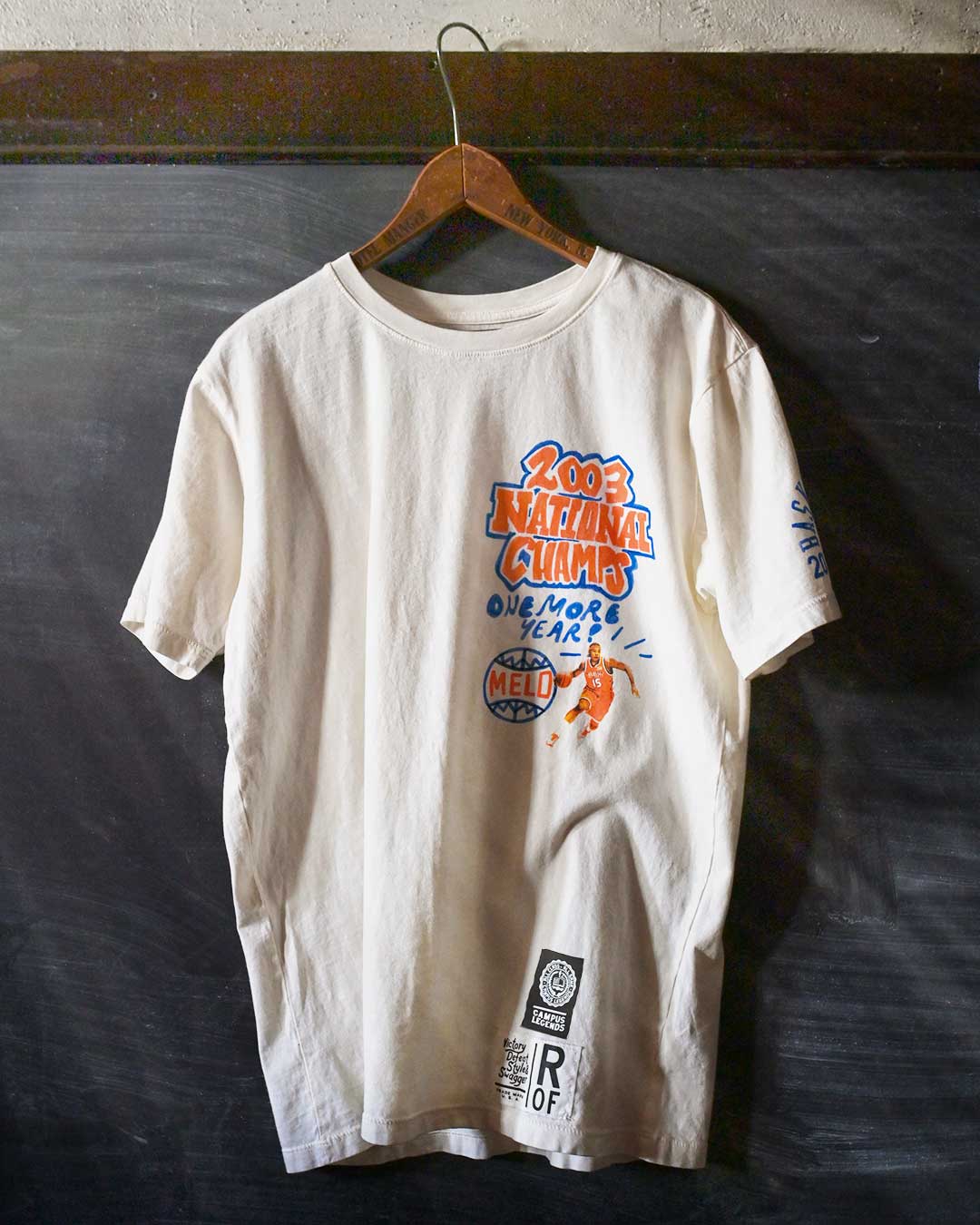 Melo 2003 Champ White Tee - Roots of Fight Canada
