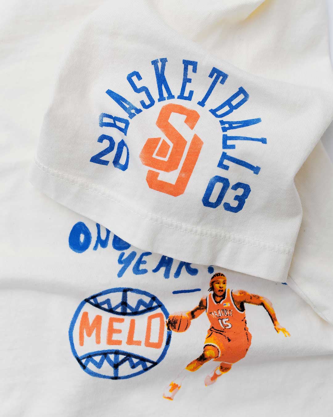 Melo 2003 Champ White Tee - Roots of Fight Canada