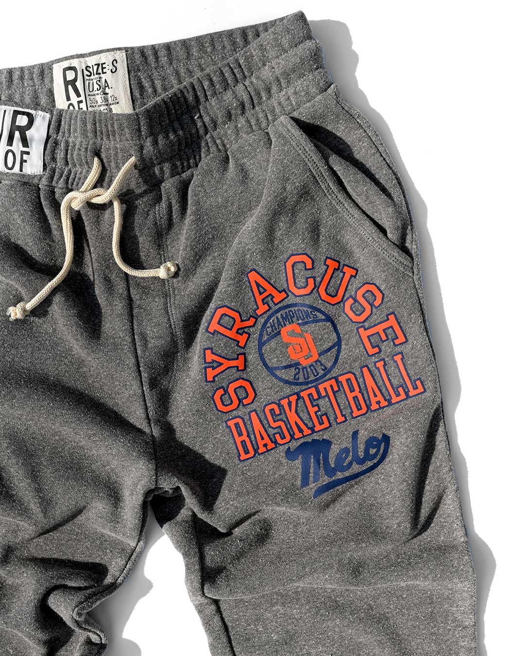 Melo Syracuse Grey Sweatpants - Roots of Fight Canada