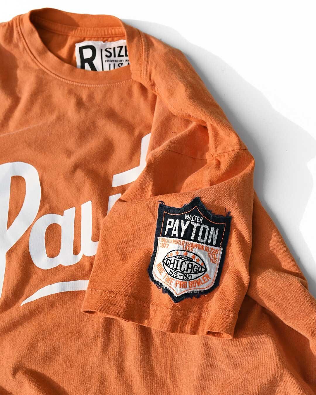 Payton Script #34 Orange Tee - Roots of Fight Canada