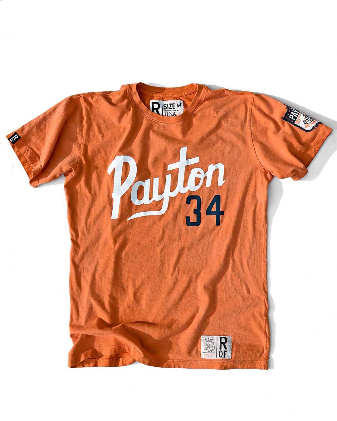 Payton Script #34 Orange Tee - Roots of Fight Canada