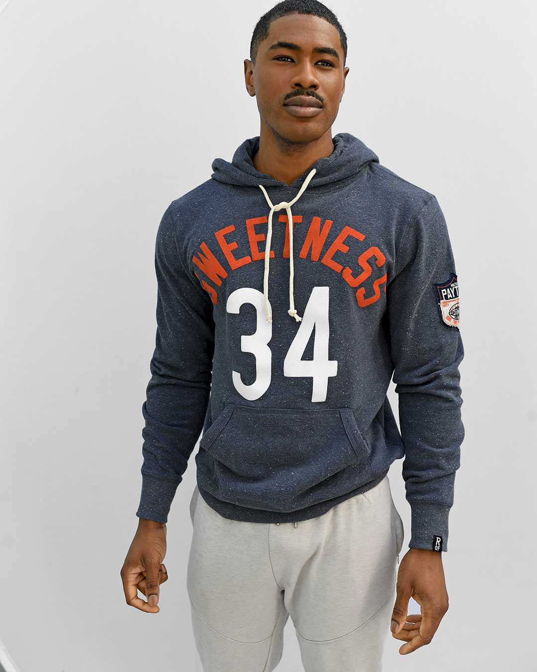 Payton Sweetness #34 Navy PO Hoody - Roots of Fight Canada