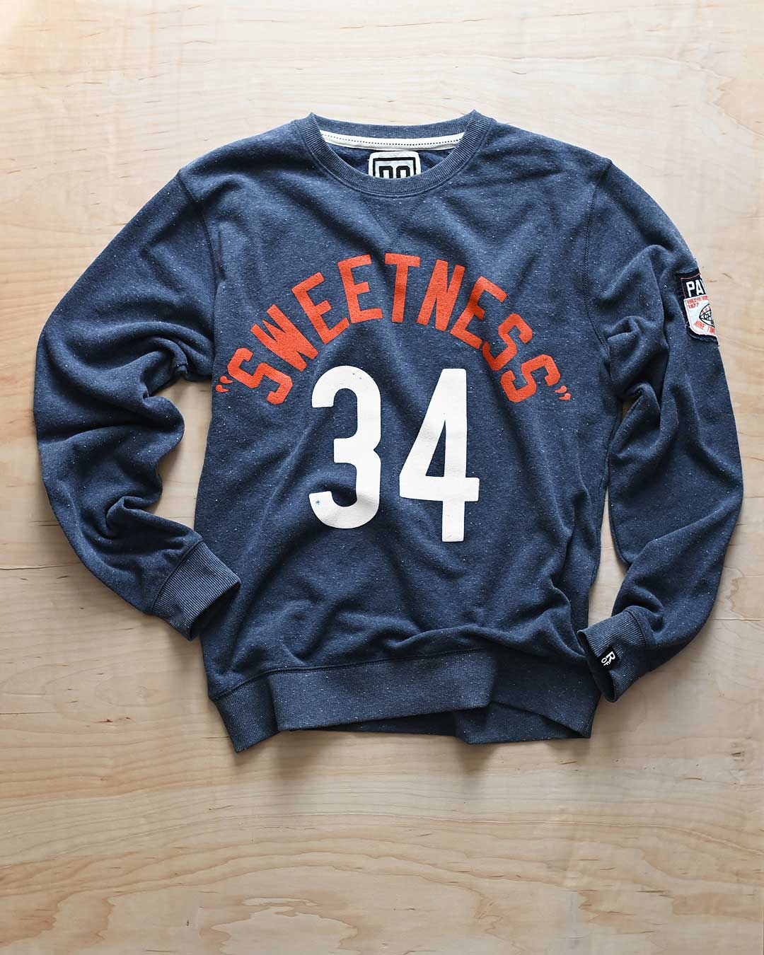 Payton Sweetness #34 Navy Sweatshirt - Roots of Fight Canada
