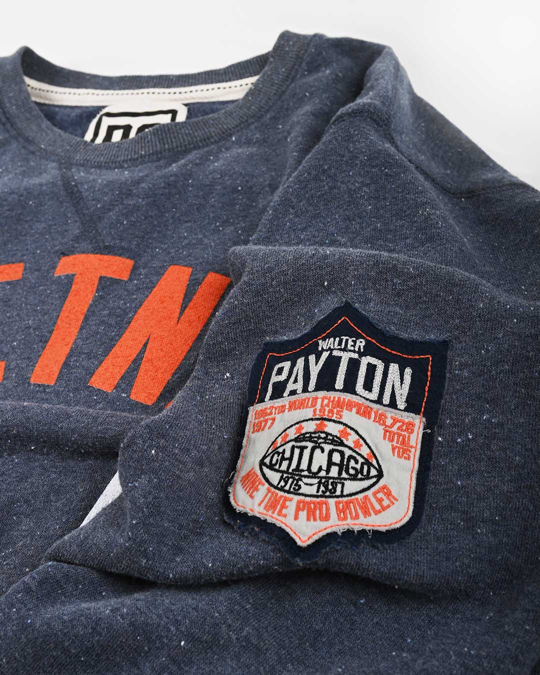 Payton Sweetness #34 Navy Sweatshirt - Roots of Fight Canada