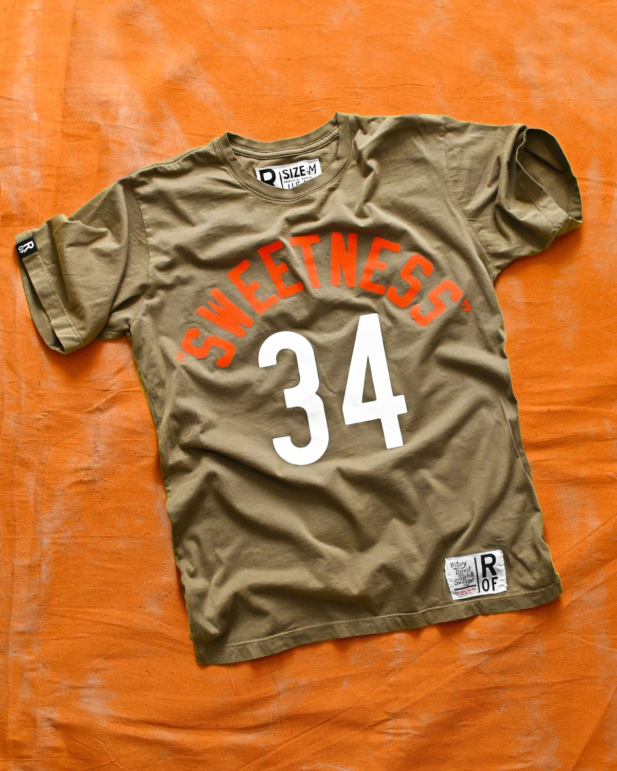 Payton Sweetness #34 Olive Tee - Roots of Fight Canada