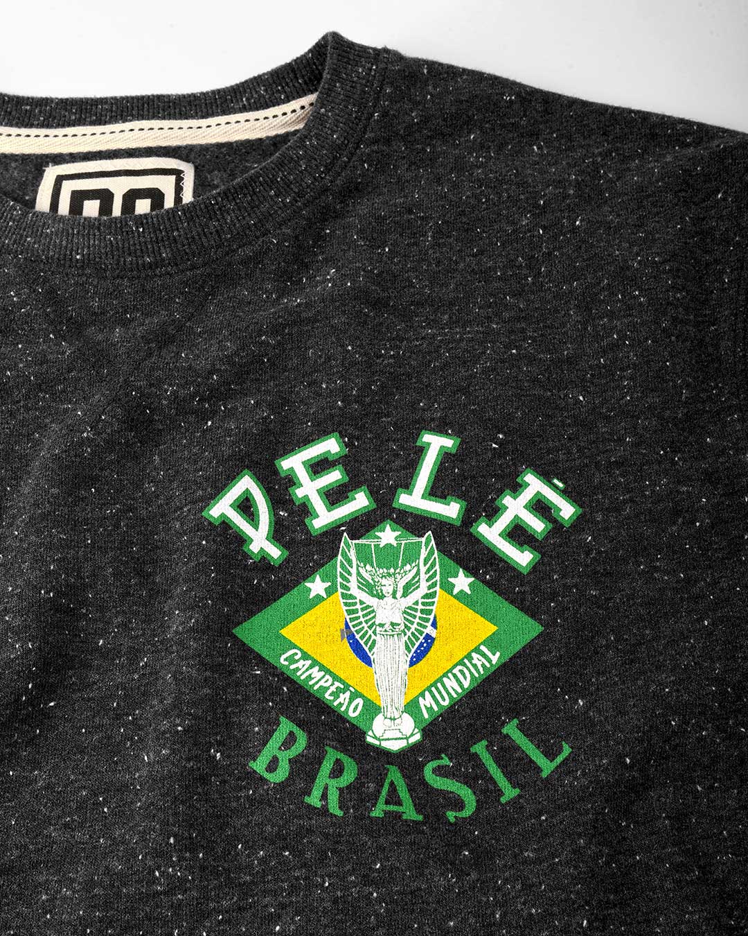 Pelé 1970 Black Sweatshirt - Roots of Fight Canada