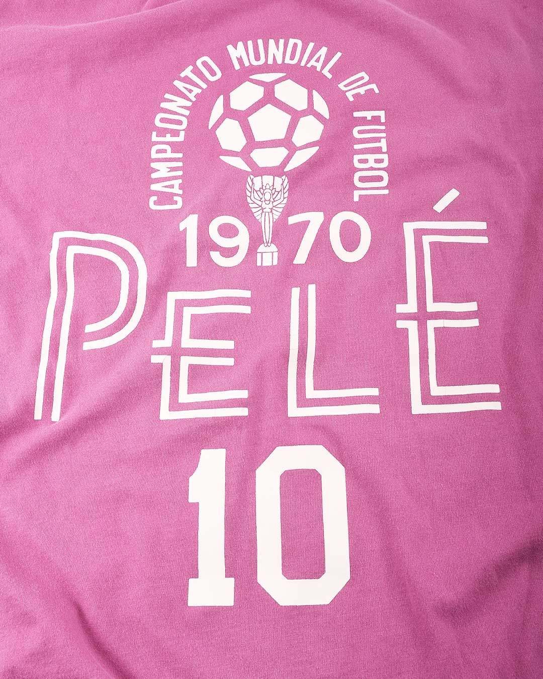 Pelé 1970 Pink Tee - Roots of Fight
