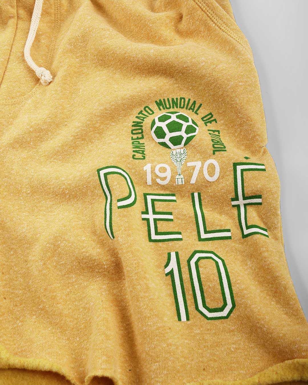 Pelé 1970 Yellow Shorts - Roots of Fight Canada